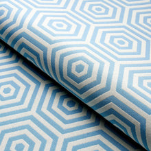 Load image into Gallery viewer, Schumacher Bees Knees Indoor/Outdoor Fabric 82310 / Pool