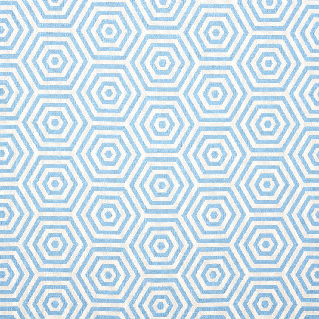 Schumacher Bees Knees Indoor/Outdoor Fabric 82310 / Pool