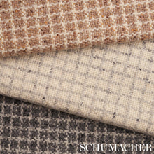 Load image into Gallery viewer, Schumacher Hudson Wool Check Fabric 82350 / Ivory