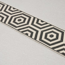 Load image into Gallery viewer, Schumacher Bees Knees Indoor/Outdoor Tape Trim 82452 / Black