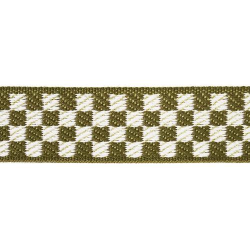 Schumacher Zee Tape Narrow Trim 82491 / Olive