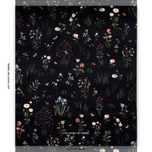 Load image into Gallery viewer, Schumacher Primavera Velvet Fabric 82540 / Black