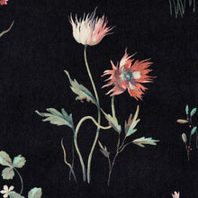 Load image into Gallery viewer, Schumacher Primavera Velvet Fabric 82540 / Black
