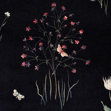 Load image into Gallery viewer, Schumacher Primavera Velvet Fabric 82540 / Black