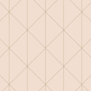 Schumacher Diamonds Wallpaper 8805 / Petal And Gold
