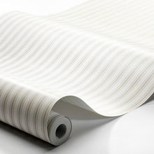 Load image into Gallery viewer, Schumacher Aspö Stripe Wallpaper 8873 / Sand