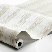 Load image into Gallery viewer, Schumacher Hamnskär Stripe Wallpaper 8877 / Naturals