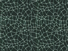 Load image into Gallery viewer, Abstract Geometric Beige Black Navy Blue Teal Cut Velvet Upholstery Fabric