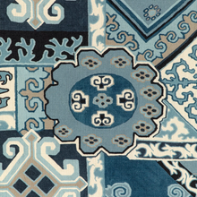 Load image into Gallery viewer, Lee Jofa Batangas Print Fabric / Blue/Slate
