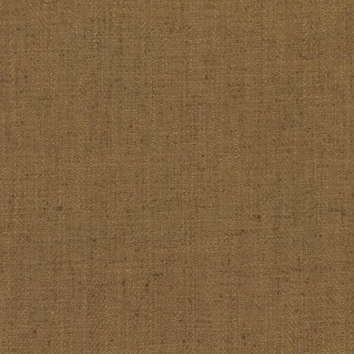 Barrister Brown Upholstery Minimalist Linen Poly Fabric / Fawn