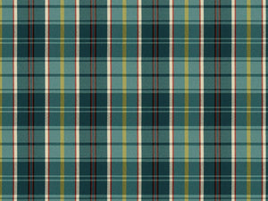 Stain Resistant Navy Blue Wine Red Beige Teal Green Cream Tartan Plaid Upholstery Drapery Fabric