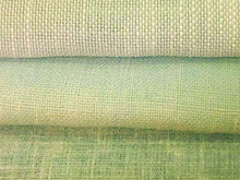 Load image into Gallery viewer, Faux Linen Light Aqua Spa Blue Sky Blue Upholstery Drapery Fabric