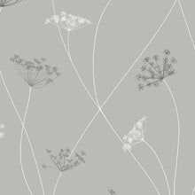 Load image into Gallery viewer, Schumacher Queen Anne Wallpaper 9304 / Grey