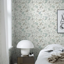 Load image into Gallery viewer, Schumacher Leaf Rhapsody Wallpaper 9331 / Slate