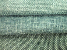 Load image into Gallery viewer, Faux Linen French Denim Steel Blue Upholstery Drapery Fabric