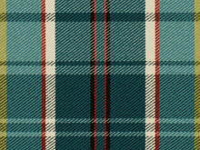 Load image into Gallery viewer, Stain Resistant Navy Blue Wine Red Beige Teal Green Cream Tartan Plaid Upholstery Drapery Fabric
