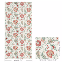 Load image into Gallery viewer, Lee Jofa Shiraz Emb Fabric / Rose/Jade