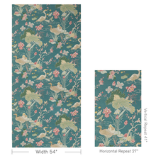 Load image into Gallery viewer, Lee Jofa Luzon Print Fabric / Lagoon