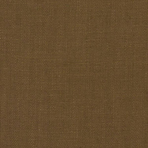 Barrister Brown  Upholstery Minimalist Linen Poly Fabric / Dune