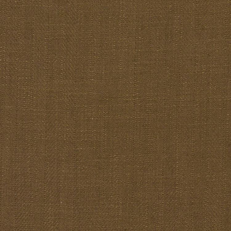 Barrister Brown  Upholstery Minimalist Linen Poly Fabric / Dune
