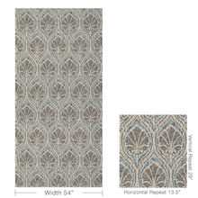 Load image into Gallery viewer, Lee Jofa Seville Weave Fabric / Navy/Marine