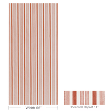 Load image into Gallery viewer, Lee Jofa Tablada Stripe Fabric / Brick