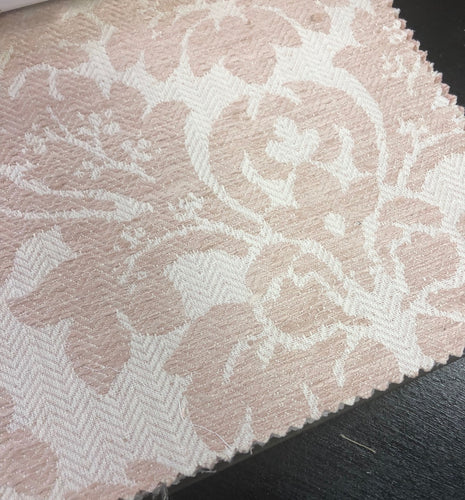 6 Colorways Damask Upholstery Fabric Blush Gray Blue Green Beige Gold