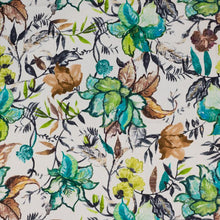 Load image into Gallery viewer, 4 Colors Floral Drapery Fabric Orange Green Teal Pink / RMIL14
