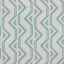 Load image into Gallery viewer, 5 Colors Embroidered Drapery Fabric Ivory Blue Red Beige Black Green / RMIL13