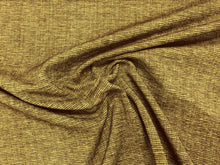 Load image into Gallery viewer, Reversible Antique Gold Caramel Brown Basket Weave Upholstery Fabric