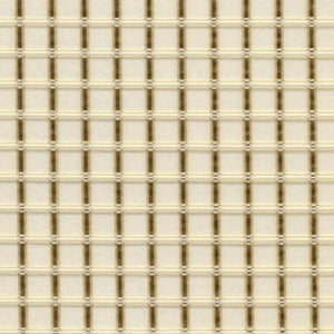 Amalfi Stripe Beige Geometric Plaid Sheer Drapery Fabric