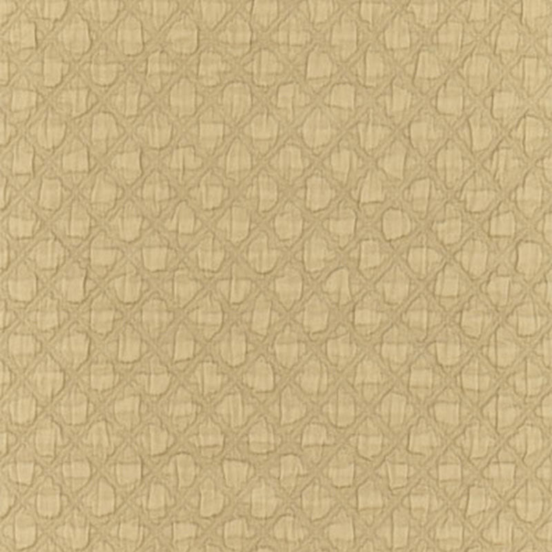 SCHUMACHER LUCCA MATELASSE FABRIC / ANTELOPE