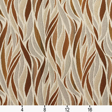 Load image into Gallery viewer, Essentials Outdoor Upholstery Drapery Abstract Fabric / Brown Gray Tan