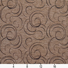 Load image into Gallery viewer, Essentials Heavy Duty Upholstery Drapery Abstract Fabric Brown / Sable Swirl