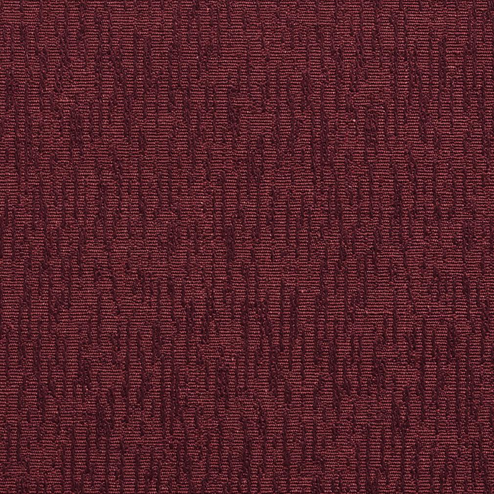 Essentials Heavy Duty Abstract Upholstery Drapery Fabric / Burgundy