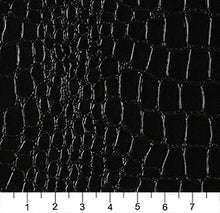 Load image into Gallery viewer, Essentials Heavy Duty Alligator Upholstery Vinyl Black / Onyx