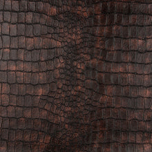 Load image into Gallery viewer, Essentials Heavy Duty Alligator Upholstery Vinyl Brown / Clove