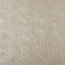 Load image into Gallery viewer, Essentials Heavy Duty Alligator Upholstery Vinyl Ivory / Straw