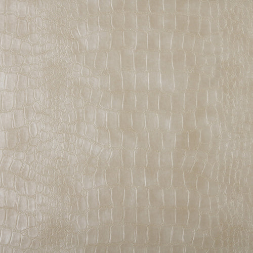 Essentials Heavy Duty Alligator Upholstery Vinyl Ivory / Straw