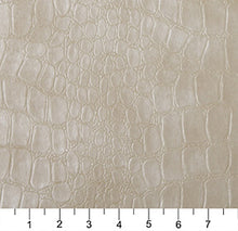 Load image into Gallery viewer, Essentials Heavy Duty Alligator Upholstery Vinyl Ivory / Straw