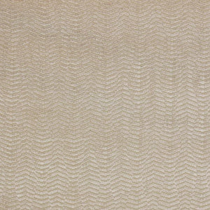 Amalfi Stripe Wave Chenille Upholstery Fabric Beige / Fawn