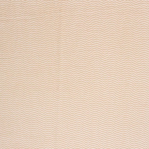 Amalfi Stripe Wave Chenille Upholstery Fabric Cream /  White Chocolate