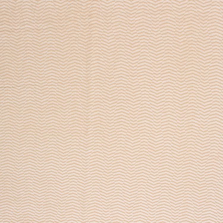 Amalfi Stripe Wave Chenille Upholstery Fabric Cream /  White Chocolate
