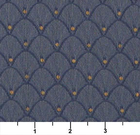 Essentials Heavy Duty Upholstery Art Deco Fabric Blue / Dresden Shell
