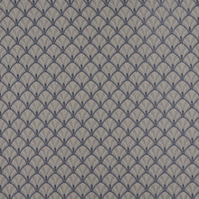 Load image into Gallery viewer, Essentials Heavy Duty Upholstery Art Deco Fabric Blue / Wedgewood Fan