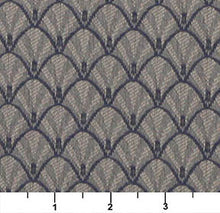 Load image into Gallery viewer, Essentials Heavy Duty Upholstery Art Deco Fabric Blue / Wedgewood Shell
