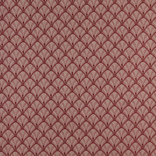 Load image into Gallery viewer, Essentials Heavy Duty Art Deco Upholstery Fabric / Burgundy