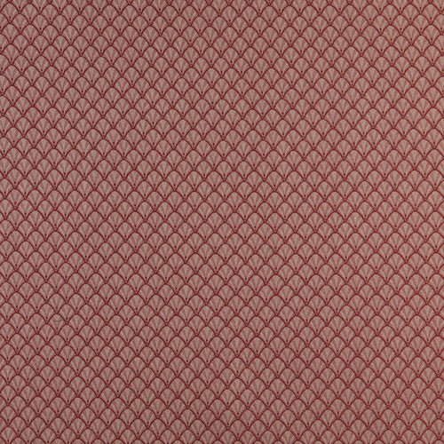 Essentials Heavy Duty Upholstery Art Deco Fabric Burgundy / Port Shell