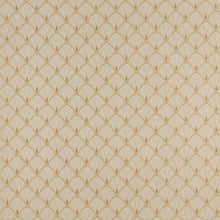 Load image into Gallery viewer, Essentials Heavy Duty Upholstery Art Deco Fabric Gold / Flax Fan