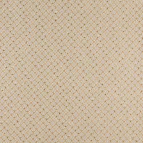 Essentials Heavy Duty Upholstery Art Deco Fabric Gold / Flax Shell